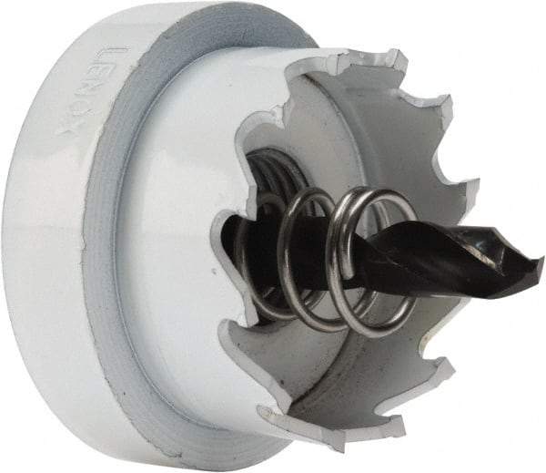Lenox - 1-3/8" Diam, 1/2" Cutting Depth, Hole Saw - Carbide-Tipped Saw, Toothed Edge - Exact Tool & Supply