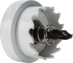 Lenox - 1-3/8" Diam, 1/2" Cutting Depth, Hole Saw - Carbide-Tipped Saw, Toothed Edge - Exact Tool & Supply