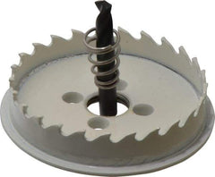 Lenox - 2-3/4" Diam, 1/2" Cutting Depth, Hole Saw - Carbide-Tipped Saw, Toothed Edge - Exact Tool & Supply