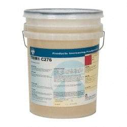 Master Fluid Solutions - Trim C276, 5 Gal Pail Cutting & Grinding Fluid - Synthetic, For Drilling, Reaming, Tapping, Turning - Exact Tool & Supply
