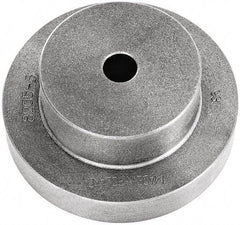 Bison - Adapter Back Plate for 15-3/4" Diam Self Centering Lathe Chucks - 2.76" Through Hole Diam, 9.06mm ID, 16.34" OD, 2.17" Flange Height, Cast Iron - Exact Tool & Supply