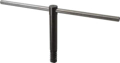 Bison - 32, 36, 40, 49" Chuck Diam Compatibility, Lathe Chuck Key - Compatible with 4-Jaw Chucks, Self Ejecting, 10-1/2" Body Length, 0.748" Actual Key Square Size - Exact Tool & Supply