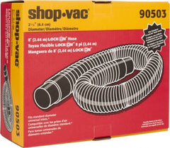 Shop-Vac - 8' Hose Length, 2-1/2" Hose - Exact Tool & Supply