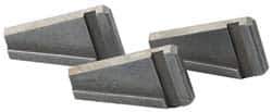 Albrecht - Drill Chuck Jaw Set - Compatible with Chuck No. C130; CP130, For Use with Classic Keyless, Classic-Plus Drill Chucks - Exact Tool & Supply