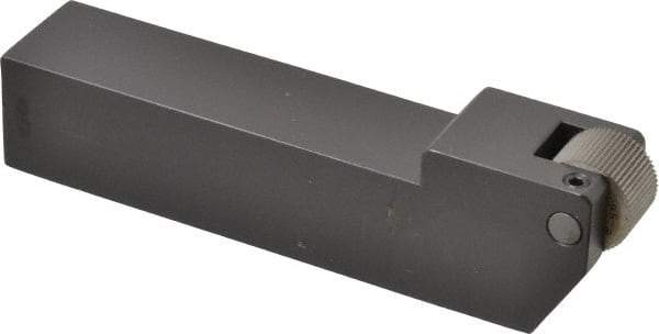 Made in USA - RH Cut, 1" Wide x 1" High x 3-1/2" Long Square Shank, Fixed Bump Knurlers - 1 Knurl Required, 3/4" Diam x 1/2" Wide Face, 1/4" Hole Diam, Series KR - Exact Tool & Supply