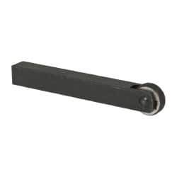 Value Collection - Neutral Cut, Straight, 1/2" Wide 1/2" High x 4" Long Square Shank, Pivot-Head Bump Knurlers - 1 Knurl Required (Included), 3/4" Diam x 1/4" Wide Face, 1/4" Hole Diam, Series KT - Exact Tool & Supply