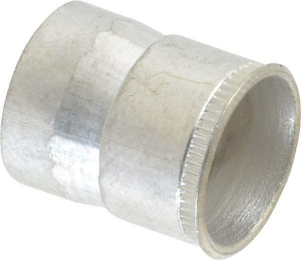 Made in USA - 5/16-18 UNC, Cadmium-Plated, Steel Knurled Rivet Nut Inserts - 0.03" to 0.09" Grip, 1/2" Drill Size, 0.528" Body Diam - Exact Tool & Supply