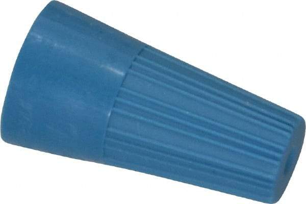 Thomas & Betts - 3, 20 to 3, 16 AWG, 300 Volt, Corrosion Resistant, Standard Twist on Wire Connector - Blue - Exact Tool & Supply
