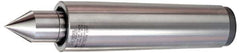 Royal Products - MT5 Taper Shank, 1-3/4" Head Diam 3,125 Lb Capacity Live Center - 4,500 Max RPM, 3/16" Head Length, 1.0938" Point Diam, 2" Point Len, 2,340 Lb Max Workpc, 8-1/16" OAL, Standard Point - Exact Tool & Supply