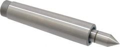 Royal Products - MT2 Taper Shank, 0.7" Head Diam 690 Lb Capacity Live Center - 5,000 Max RPM, 1/8" Head Length, 0.39" Point Diam, 7/8" Point Len, 540 Lb Max Workpc, 3-15/16" OAL, Standard Point - Exact Tool & Supply