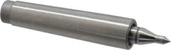 Royal Products - MT2 Taper Shank, 0.7" Head Diam 300 Lb Capacity Live Center - 5,000 Max RPM, 0.39" Point Diam, 7/8" Point Len, 150 Lb Max Workpc, 3-15/16" OAL, 3/16" Tip Diam, Long Point - Exact Tool & Supply