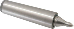 Royal Products - MT5 Taper Shank, 1-3/4" Head Diam 1,835 Lb Capacity Live Center - 4,500 Max RPM, 1.0938" Point Diam, 2" Point Len, 1,050 Lb Max Workpc, 8-1/16" OAL, 1/2" Tip Diam, Long Point - Exact Tool & Supply