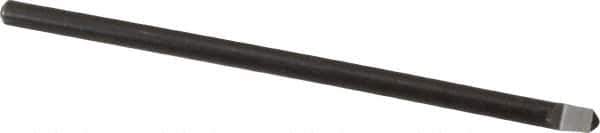 Noga - D77 Internal Scraper Bi-Directional High Speed Steel Deburring Scraper Blade - Triangular Blade Cross Section, Use on Cross Hole Surfaces - Exact Tool & Supply