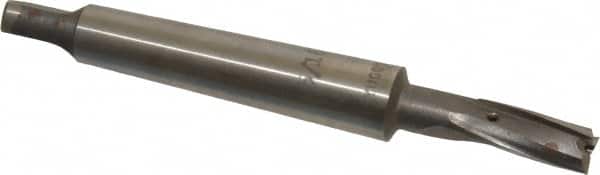 Value Collection - 5/16" Diam, 3 Flutes, Morse Taper Shank, Interchangeable Pilot Counterbore - Exact Tool & Supply