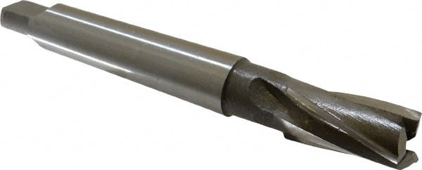Value Collection - 3/4" Diam, 3 Flutes, Morse Taper Shank, Interchangeable Pilot Counterbore - Exact Tool & Supply