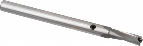 Value Collection - 3/16" Diam, 15/64" Shank, Diam, 3 Flutes, Straight Shank, Interchangeable Pilot Counterbore - Exact Tool & Supply