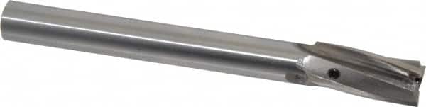 Value Collection - 19/32" Diam, 1/2" Shank, Diam, 3 Flutes, Straight Shank, Interchangeable Pilot Counterbore - Exact Tool & Supply