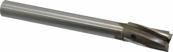 Value Collection - 5/8" Diam, 1/2" Shank, Diam, 3 Flutes, Straight Shank, Interchangeable Pilot Counterbore - Exact Tool & Supply