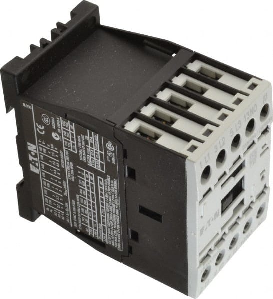 Eaton Cutler-Hammer - 3 Pole, 220 Coil VAC at 50 Hz and 240 Coil VAC at 60 Hz, 20 Amp, Nonreversible Open Enclosure IEC Contactor - Exact Tool & Supply