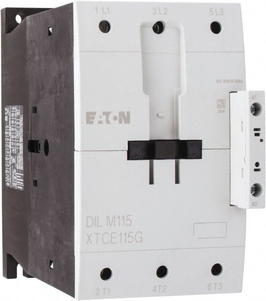 Eaton Cutler-Hammer - 3 Pole, 100 to 120 Coil VAC, 160 Amp, Nonreversible Open Enclosure IEC Contactor - Exact Tool & Supply