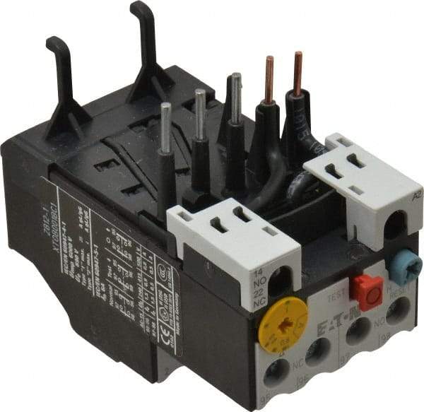Eaton Cutler-Hammer - 0.6 to 1 Amp, 690 VAC, Thermal IEC Overload Relay - Trip Class 10, For Use with 7-15 A Contactors - Exact Tool & Supply
