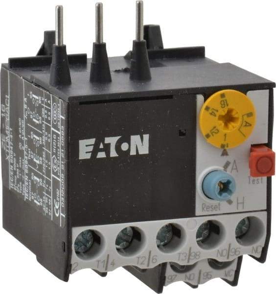 Eaton Cutler-Hammer - 1 to 1.6 Amp, 690 VAC, IEC Overload Relay - Trip Class 10 - Exact Tool & Supply
