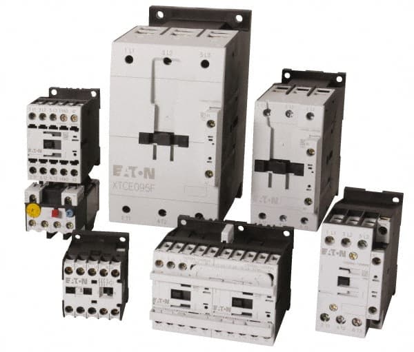 Eaton Cutler-Hammer - 3 Pole, 220 Coil VAC at 50 Hz and 240 Coil VAC at 60 Hz, 80 Amp, Nonreversible Open Enclosure IEC Contactor - Exact Tool & Supply
