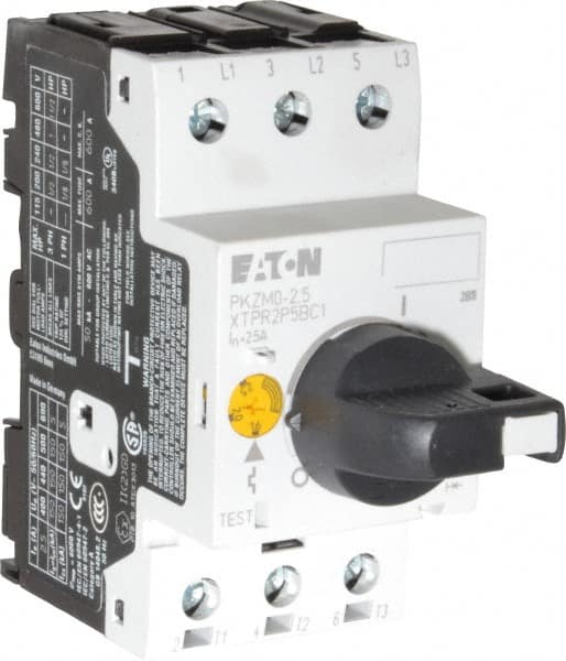 Eaton Cutler-Hammer - 2.5 Amp, IEC, Open Pushbutton Manual Motor Starter - Exact Tool & Supply