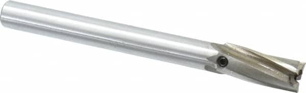 Value Collection - 7/16" Diam, 3/8" Shank, Diam, 3 Flutes, Straight Shank, Interchangeable Pilot Counterbore - Exact Tool & Supply