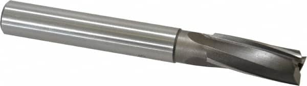 Value Collection - 17/32" Diam, 1/2" Shank, Diam, 3 Flutes, Straight Shank, Interchangeable Pilot Counterbore - Exact Tool & Supply