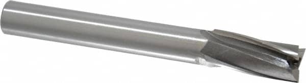 Value Collection - 9/16" Diam, 1/2" Shank, Diam, 3 Flutes, Straight Shank, Interchangeable Pilot Counterbore - Exact Tool & Supply