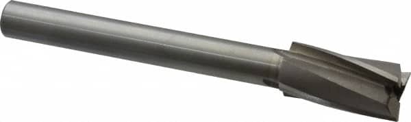 Value Collection - 3/4" Diam, 1/2" Shank, Diam, 3 Flutes, Straight Shank, Interchangeable Pilot Counterbore - Exact Tool & Supply