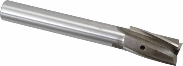 Value Collection - 13/16" Diam, 5/8" Shank, Diam, 3 Flutes, Straight Shank, Interchangeable Pilot Counterbore - Exact Tool & Supply