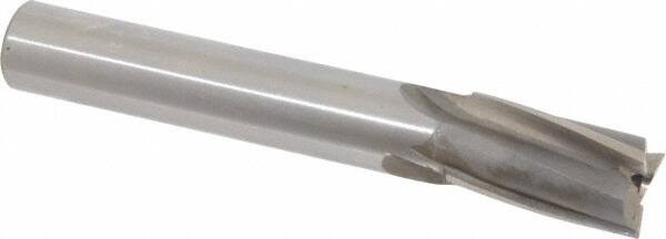Value Collection - 27/32" Diam, 3/4" Shank, Diam, 3 Flutes, Straight Shank, Interchangeable Pilot Counterbore - Exact Tool & Supply