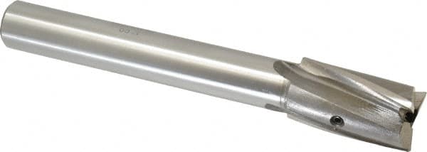 Value Collection - 1" Diam, 3/4" Shank, Diam, 3 Flutes, Straight Shank, Interchangeable Pilot Counterbore - Exact Tool & Supply