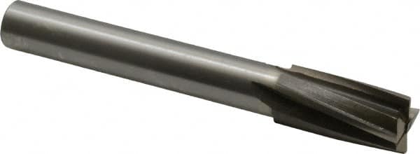 Value Collection - 19/32" Diam, 1/2" Shank, Diam, 4 Flutes, Straight Shank, Interchangeable Pilot Counterbore - Exact Tool & Supply