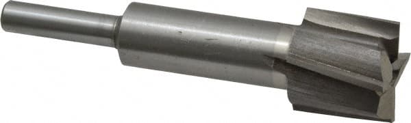 Value Collection - 25/32" Diam, 1/4" Shank, Diam, 4 Flutes, Straight Shank, Interchangeable Pilot Counterbore - Exact Tool & Supply