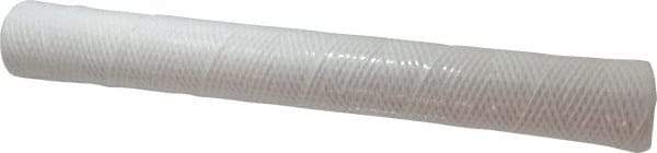 Parker - 2-1/2" OD, 25µ, Polyester String-Wound Cartridge Filter - 20" Long - Exact Tool & Supply