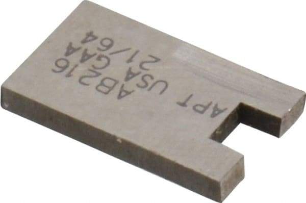 APT - 21/64" Cutting Diam, 1/16" Thick Blade, #10 Fastener Compatibility, Forward Cutting, Blade Type Counterbore Blade - High Speed Steel, Socket Head Cap Screw Compatible - Exact Tool & Supply