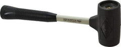 NUPLA - 32 oz Head 2" Face Diam Nonsparking Composite Dead Blow Hammer without Faces - 13" OAL, Fiberglass Handle - Exact Tool & Supply