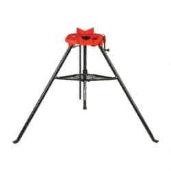 Value Collection - 1/8" to 6" Pipe Capacity, Portable Tristand Chain Vise - Exact Tool & Supply