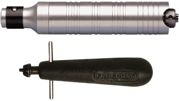 Foredom - 2 Piece 5-3/16 Inch Long Flexible Shaft Grinder Handpieces - 1 Inch Head/Holder Diameter - Exact Tool & Supply