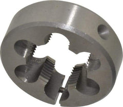 Interstate - M26x1.50 Metric Fine Thread, 2" Outside Diam High Speed Steel Round Die - Right Hand Thread, Adjustable - Exact Tool & Supply