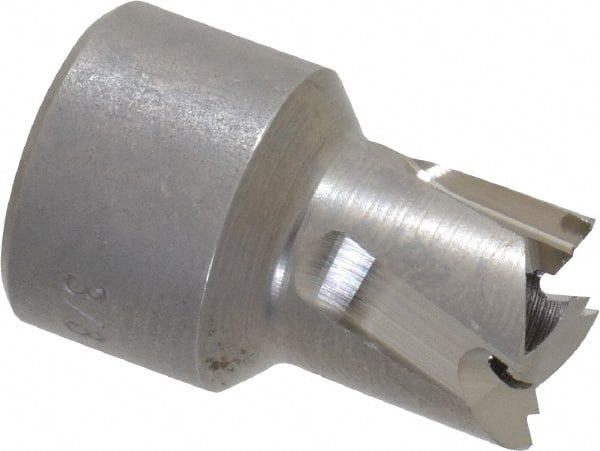 Hougen - 3/8" Diam x 1/4" Deep High Speed Steel Annular Cutter - Exact Tool & Supply