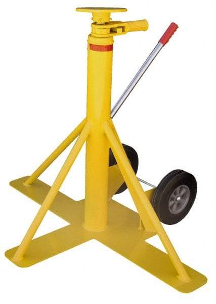 Vestil - Trailer Stabilizing Jack - 39 to 51" Service Height - Exact Tool & Supply