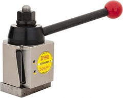 Dorian Tool - 13 to 15 Inch Lathe Swing, Wedge Type Quick Change Tool Post - 4-7/16 Inch Tool Post Height, Series BXA, 1-1/16 to 2-1/8 Inch Centerline Height Range, 5-13/32 Inch Overall Height - Exact Tool & Supply