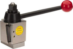 Dorian Tool - 14 to 17 Inch Lathe Swing, Wedge Type Quick Change Tool Post - 5-5/8 Inch Tool Post Height, Series CXA, 1-1/4 to 2-1/4 Inch Centerline Height Range, 6-3/4 Inch Overall Height - Exact Tool & Supply