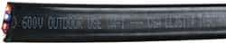 Hubbell Workplace - 16 AWG, 12 Strand, Black Machine Tool Wire - PVC, 1' Long - Exact Tool & Supply