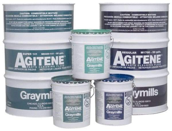 Graymills - 50 Gal Drum Parts Washer Fluid - Solvent-Based - Exact Tool & Supply