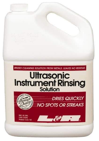 L&R Ultrasonic - 1 Gal Bottle Ultrasonic Cleaner - Solvent-Based - Exact Tool & Supply